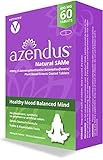 Azendus SAM-e Mood Support 400mg, 60 Count, SAMe Butanedisulfonate Fiber Enteric Coated tablets, Physician Trusted, #1 Recommended Active Form