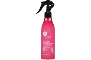 L LUSETA Luseta Keartin Heat Protectant Hair Spray Smoothing & Nourishing Thermal Protection Treatment for Dry and Damaged Hair, Frizz Control，Repair Split Ends 8.5oz