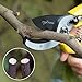 2017 Upgraded Design Fisktool 8 inch Professional SK-5 Steel Blade Sharp Anvil Pruning Shears (FT-01-001),Less effort
