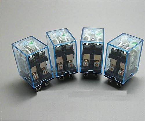 Henglifu 5pcs LY2NJ DC 12V Smal Relays 10A 8PIN Coil DPDT