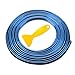WICHEMI Car Interior Motor Exterior Decoration Moulding Trim Strip Line Sticker DIY Automobile Air Outlet Dashboard Decoration 3D Car Styling Molding Strip 5 Meters Blue