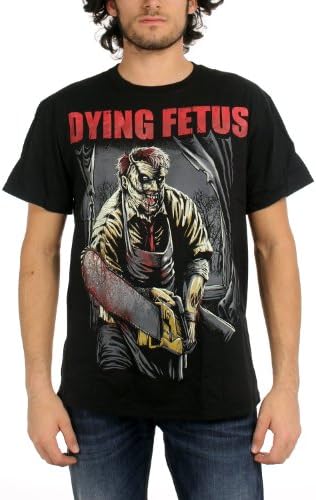 Dying Fetus Chainsaw Men's Black T-Shirt