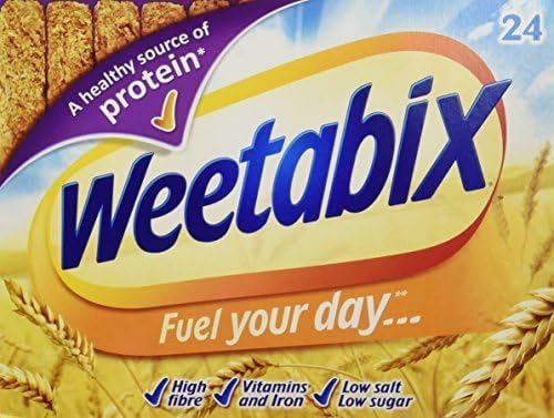Cereal, Weetabix (24 Biscuits - 2 Stay Fresh Sleeves), Organic, 15 oz.