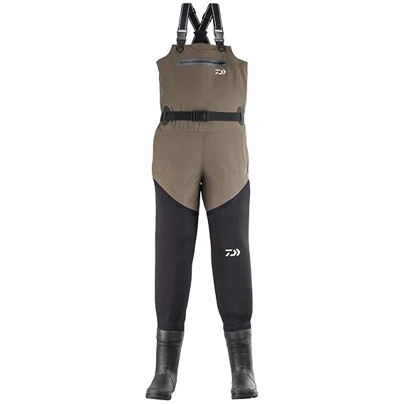 Daiwa Neopren Wathose mit Stiefel AA 3x 42/43 atmungsaktiv
