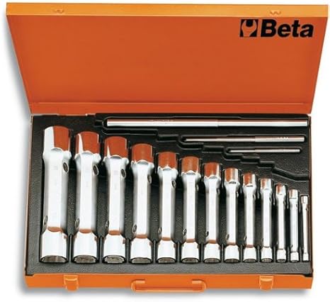 Beta 009300098-930/C13-Caja Metalica 13 Ll De Tubo: Amazon.es: Bricolaje y herramientas