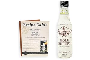 MULMEHË Exclusive Recipe Guide and Fee Brothers Mole Bitters Bundle, 1 Bottle