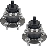 Autoround 512217 Pair Rear Wheel Bearing Hub Assembly fit for Toyota Corolla 2003-2008/ Prius 2004-2009/ Celica 2000-2005/ Matrix 03-08, Scion tC 05-10, Pontiac Vibe 03-08 FWD, ABS Models Only