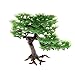 Techinal 1Pcs Aquarium Fish Tank Plastic Plant Artificial Pine Accessories Bonsai Decoration
