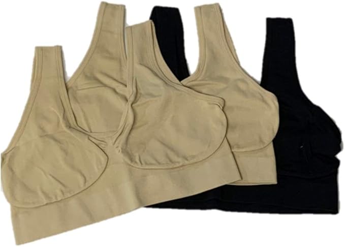 Amazon Lunar Maria 3枚セット ナイトブラ ノンワイヤー スポーツ ブラ ジニエブラ 授乳ブラ ブラジャー 通販