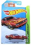 Hot Wheels, 2015 HW Workshop, '71 Hemi 'Cuda [Maroon] Die-Cast Vehicle #210/250