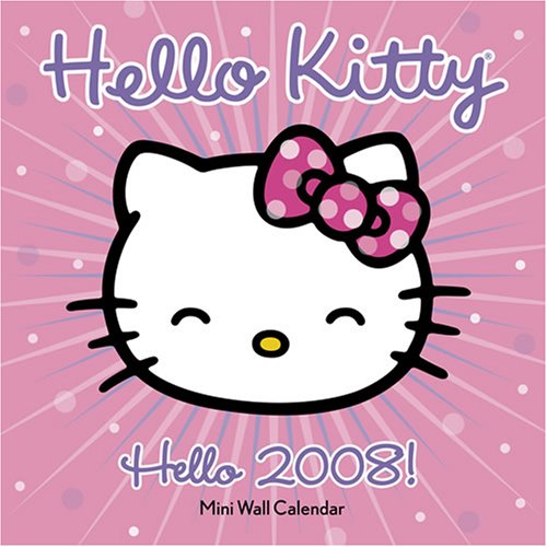 Hello Kitty Hello 2008! Mini Wall Calendar