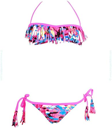 maillot de bain a frange