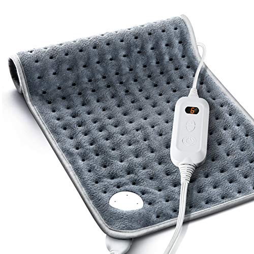 Toyuugo Heating Pad for Fast Back Pain and Cramps Relief, 12" x 24