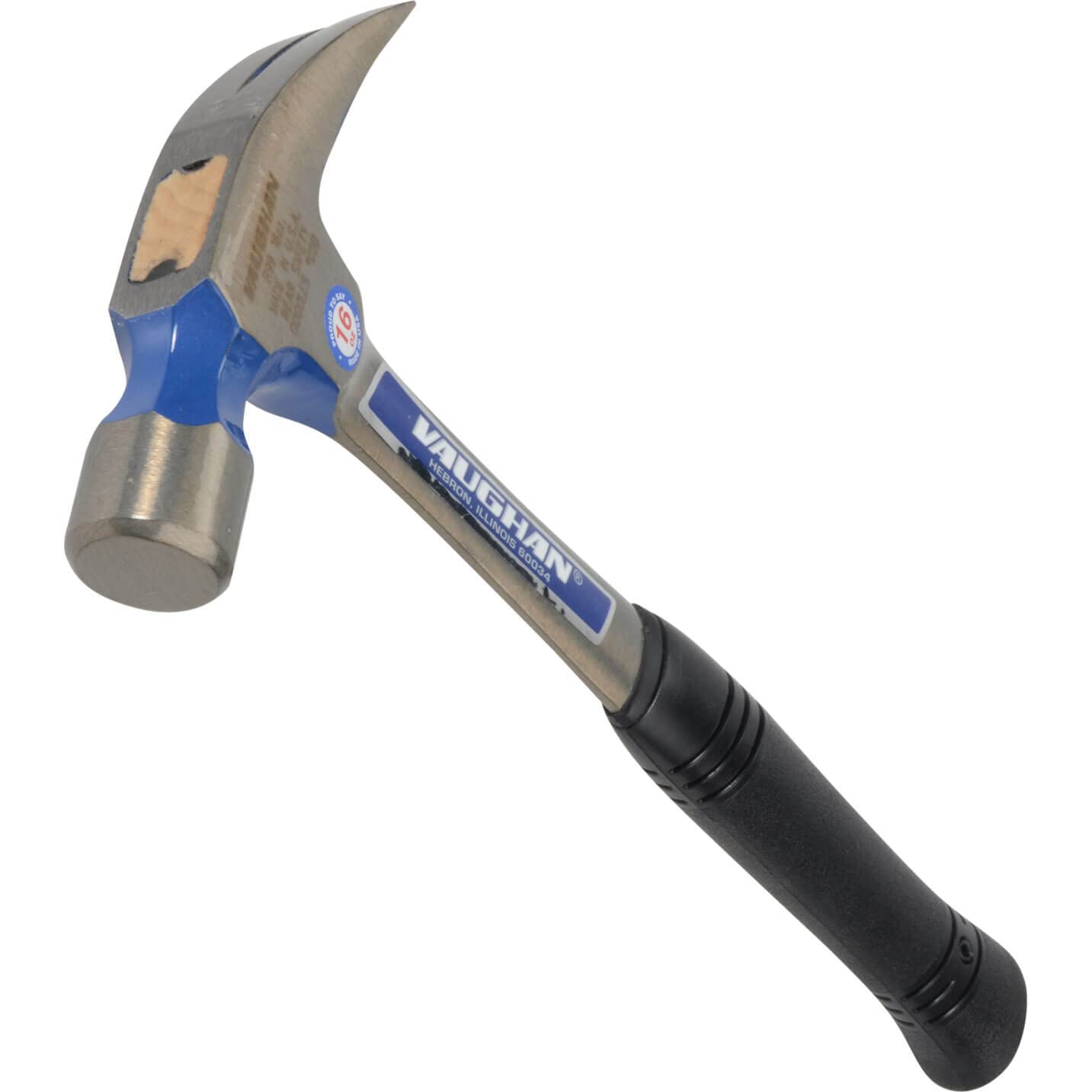 Vaughan R99 450g Solid Steel Plain Face Straight Claw Ripping Hammer