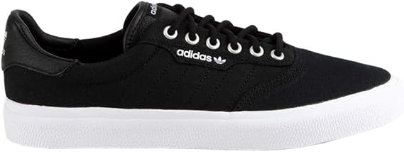 adidas 3mc black & white contrast canvas shoes