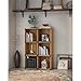 Bush Furniture kathy ireland Home Ironworks 6 Cube Bookcase, Vintage Golden Pine