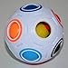 Beautymei Colorful Magic Cube Rainbow Puzzle Ball Toy