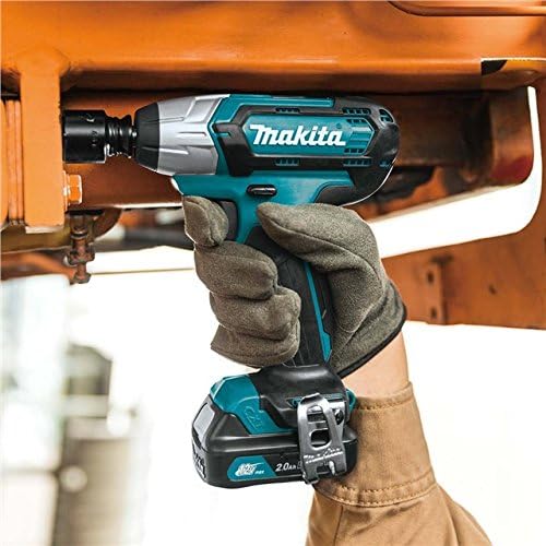 Makita TW140DZ 12V Max Li-Ion CXT Impact Wrench - Batteries and Charger Not Included, Turquoise - Image 3