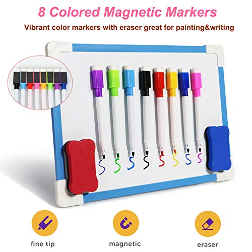 Small Magnetic Dry Erase White Board, 8\