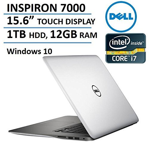 Dell Inspiron 15 7000 Series High Performance Touchscreen Laptop Flagship Edition, Intel Core i7-5500U, 12GB Ram, 1TB HDD, Backlit Keyboard, HDMI, 802.11AC WiFi, Webcam, Windows 10 (Dell Inspiron 15 7000 Best Price)