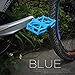 Bicycle Aluminum Alloy Flat Platform Pedals 9/16