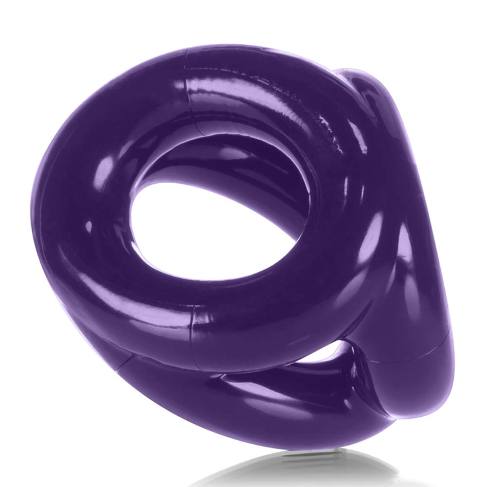 Oxballs Tri Sport Cocksling Aubergine - Enjoy a Unique and Stimulating Cocksling Experience with This Aubergine Tri Sport Cocksling by Oxballs
