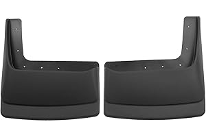 Husky Liners - Rear Mud Guards | 1999 - 2010 Ford F-350/F - 450 w/ Dual Rear Wheels, Rear Set - Black, 2 Pc. | 57451