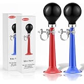 Bike Horn for Adults Classic Horn Metal Squeeze Clown Horn, Fits All Bicycle Handle Bar, Loud Sounds