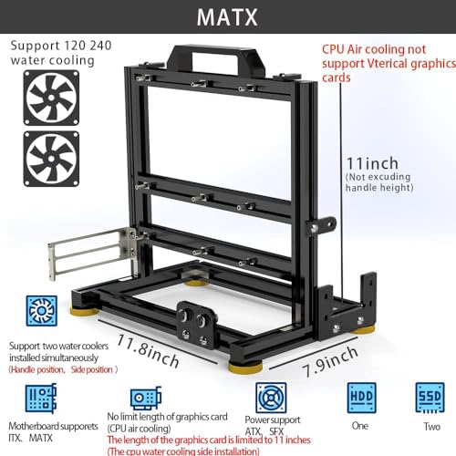 Test Bench Computer Frame Mua PC Creative Assembly Frame Test Bench,Open Air Frame Case, DIY ...