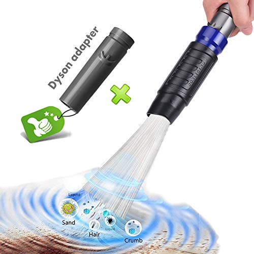 BoxLegend Universal Vacuum Cleaner Duster Cleaning Tool Vacuum Attachment Remover Attachment Dust Brush Tubes for Car, Pets, Corners, Air Vents, Keyboard - Thumbnail 6
