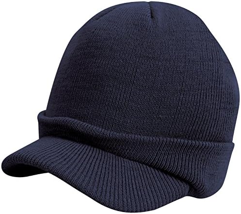 Result Winter Essentials Esco Army Knitted Hat - Navy
