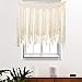 yazi Macrame Woven Wall Hanging Curtain Fringe Garland Banner Home Décor Handwoven - Boho Shabby Chic Bohemian Wall Decor - Apartment Dorm Living Room Bedroom Baby Nursery Art