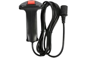 Electric Winch Remote Control Controller with 1.5m Cable for Off-Road Vehicle, Black