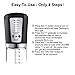 Electric Penis Pump Enlargement Vacuum Pump with 4 Extra Penis Rings Rechargeable Male Enhancement to Increase Size and Strength
