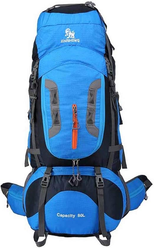 YWHY Backpack 80L Camping Hiking Backpacks Big Outdoor Bag Backpack