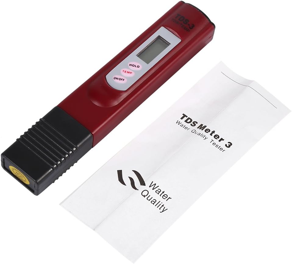 Water Quality Tester Purity Filter TDS Meter Tester for Household Drinking Water Swimming Pools, Aquariums