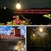 NING ZE XIN Vintage Hanging Metal Cage Outdoor Solar Powered Pendant Light E27 Industrial Edison Bulb 10Ft Cord Shed Light Black Mini Pendant Lamp With Changeable Solar Panel forGarden Yard Patio Home