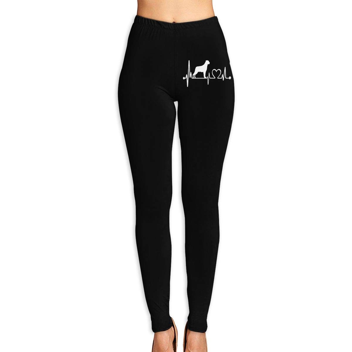 Pyjk79r Rottweiler Heartbeat Womens Yoga Pants #womens #yoga #pants  Pyjk79r Rottweiler Heartbeat Womens Yoga Pants