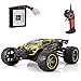 GPTOYS RC Cars S912 33MPH Remote Control Truck 1/12 Scale 2.4GHz 2WD Off-road Waterproof Monster Car-Best Gift for Kids and Adults - Yellow (3rd Version)