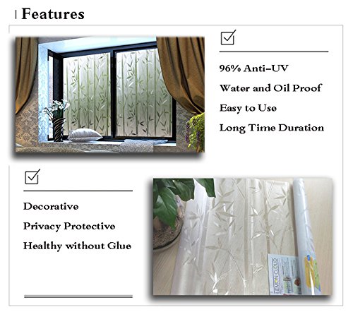 2 LEMON+CLOUD+Non+Adhesive+Frosted+Decorative