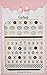 Solo Nails Luxury LV Brand Inspired Gold Silver Metallic 3D Design DIY at Home Self adhesive Kit for Girls Tip Salon Nail Art Stickers Gift for Her (Gold)