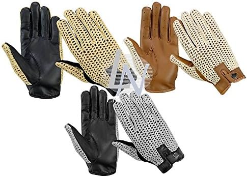 CLASSIC MENS DRIVING VINTAGE FASHION GLOVES QUALITY SOFT GENUINE LEATHER RETRO