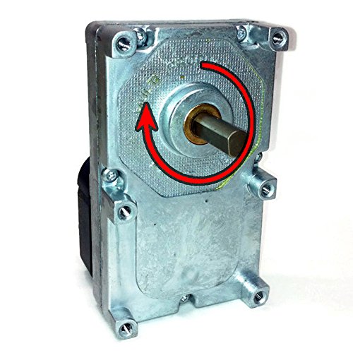 PEMS HM-RGM451 Pellet Stove Auger Gear Motor, 1 RPM, 0.51 Amps, 120 V
