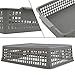 Doryh 6 Packs Plastic Storage Basket for Files, Letter, A4 Paper, Grey Office Kitchen Organizer Basket Tray