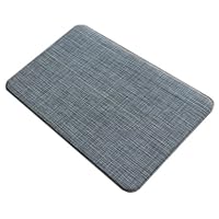 Masada Goods, Non-Slip Anti-Fatigue Comfort Mat, Non-Toxic, Waterproof, 18x30x3/4 inches Stripe Design