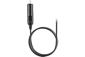 Zebrabox Radar Straight Power Cord Compatible with Uniden R3 R7 R1 Radar Detector Passport 6800/7500/7500S/8500/9500i/X50 Valentine One Radar Detector (3.5m/11.5ft)