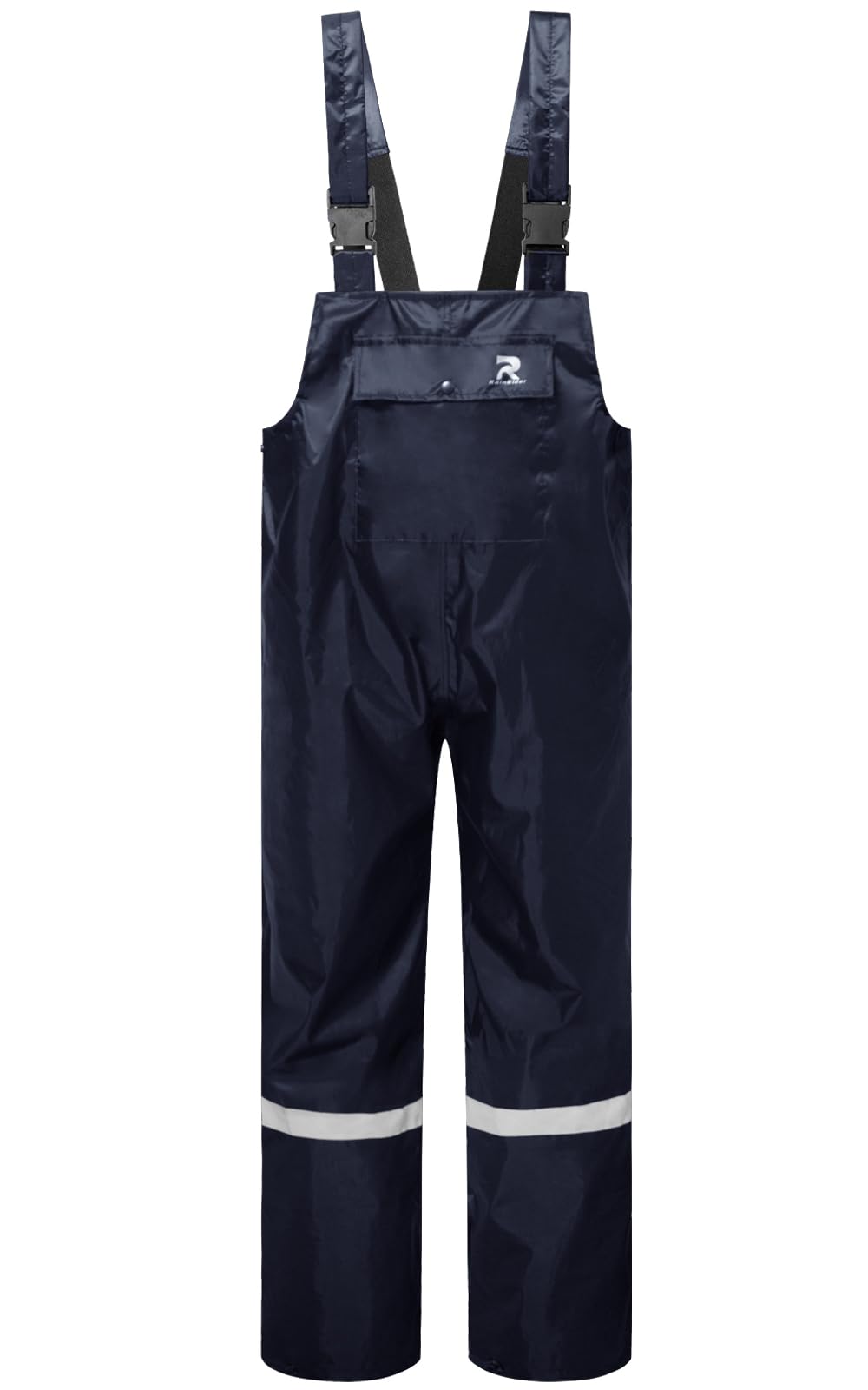 Photo 1 of RainRider Bib Rain Pants for Men Waterproof Rain Gear for Women Workwear Bib Overalls Trousers for Fishing(Navy,S)