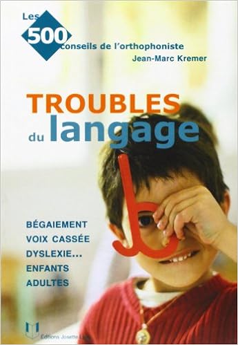 Amazon Fr Les Troubles Du Langage Kremer Jean Marc Livres