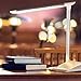 Lux LED Dimmable LED Desk and Table Lamp - Touch Sensitive Control - 7-Level Brightness and 5 Temperature Setting Color Modes- Includes USB Charging Port - White
