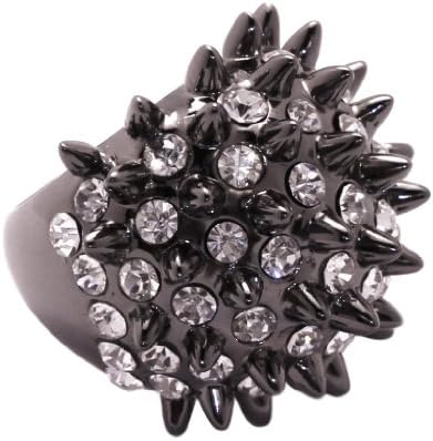 Cocoa Jewelry Crystal Spike Ring